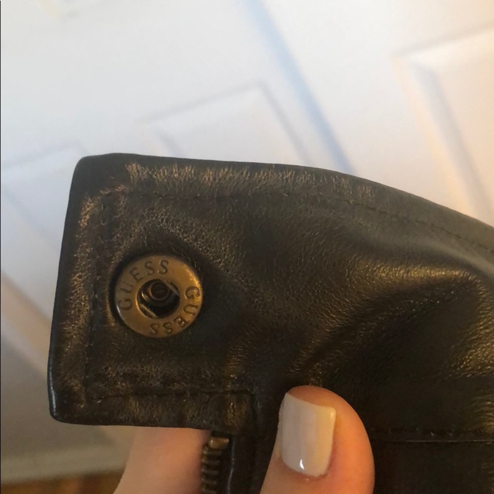 Guess Leather Jacket - image 5